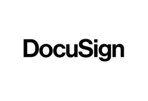 Logo of Docusign